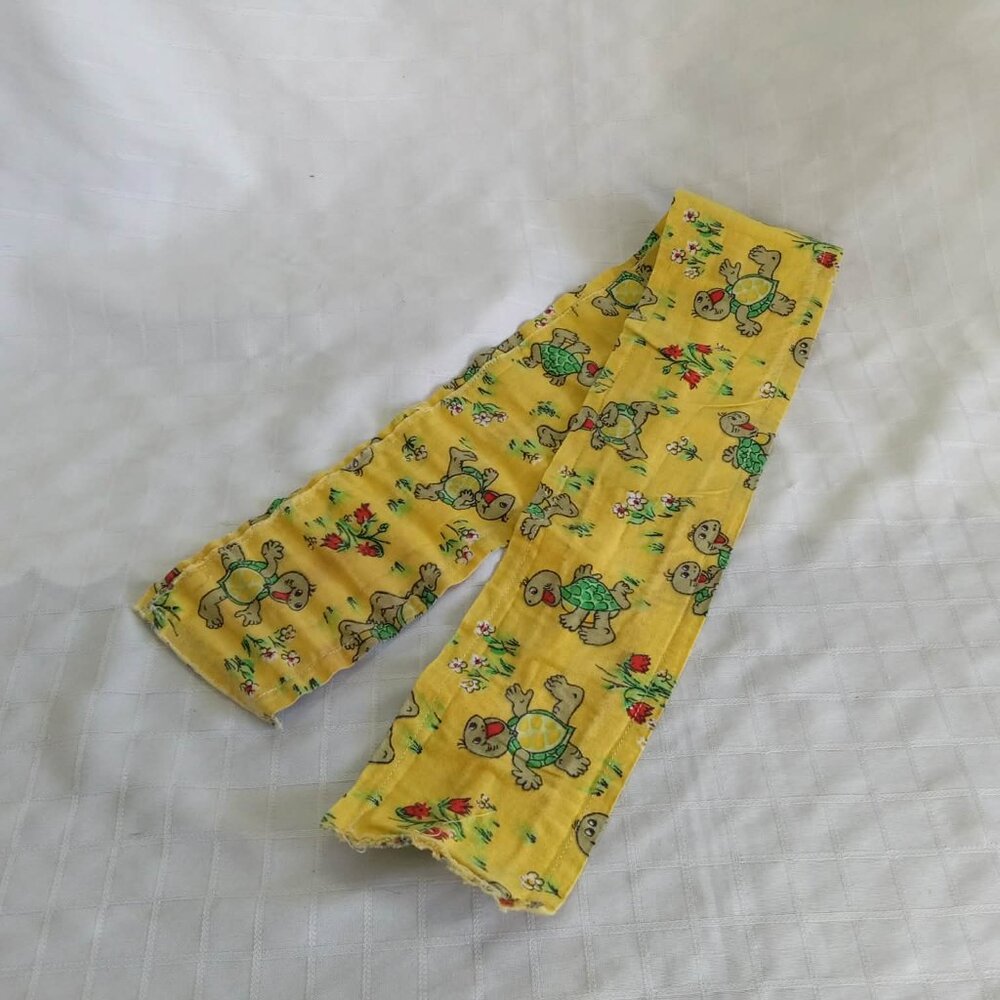 Two cotton vintage handmade headbands with pretty pattern non stretchy